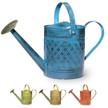 Robert Allen Home & Garden MPT01503 Robert Allen MPT011503 Wexley Metal, 7,7 litres, Mountain Waves Arrosoir de 15,7 litres