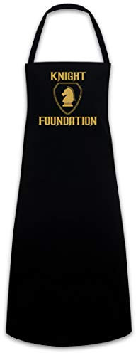 Urban Backwoods Black Knight Foundation Logo Grillschürze Kochschürze