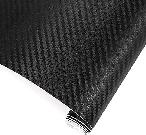 TRIXES 3D Autofolie Carbon-Vinylfolie 1500 mm x 300 mm - Auto & Motorrad, Laptops, Handys, PC-Gehäusen