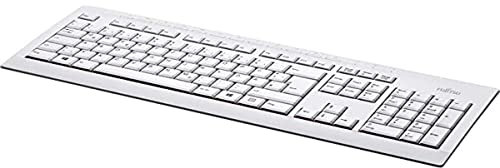 Fujitsu Keyboard KB521 DE, Einfarbig