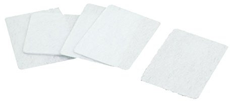 Sourcingmap® 5pcs RC Plane Spare Parts White Paper AC Hinges 20 x 15 x 0.3mm