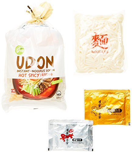Allgroo U-Dong Nudeln, Rind, scharf, 2er Pack (2 x 690 g)