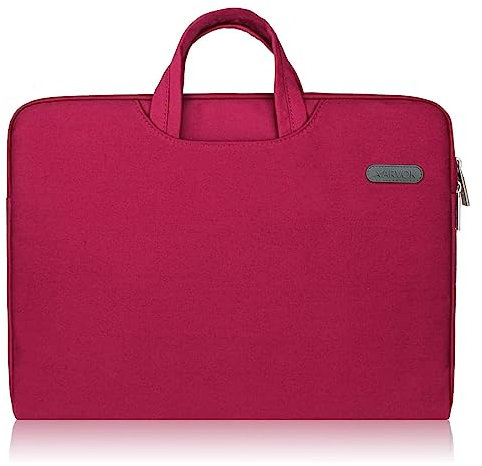 ARVOK 17-17.3 Inch Laptop Sleeve Water-resistant Canvas Fabric Bag Case with Handle Zipper Pocket/Notebook Computer Case/Ultrabook Tablet Briefcase Carrying Bag for Acer/Asus/Dell/Lenovo/Samsung/Sony