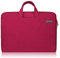 Arvok 17 17.3 Pouces Housse pour Ordinateur Portable Sacoche Pochette PC avec Poignée en Toile de Protection pour Macbook Pro Retina/ASUS/Dell/HP/Lenovo/Tashiba/Sony - Vin Rouge
