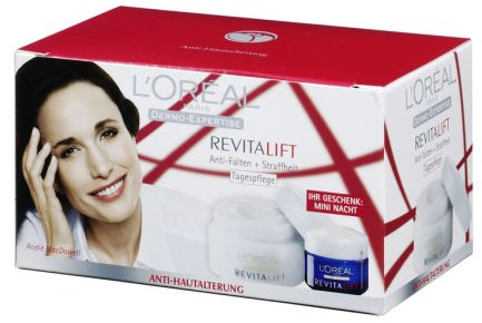 L'Oréal Paris Dermo Expertise Z01632 Geschenkset: Revitalift Tagespflege 50ml und Mini Revital Nachtpflege 15 ml, 65 ml