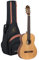 Ortega Guitars 4/4 Konzert Gitarre – Family Series Pro – Inklusive Gig Bag – Massive Kanadische Rotzeder, Mahagoni, Natur (R131)