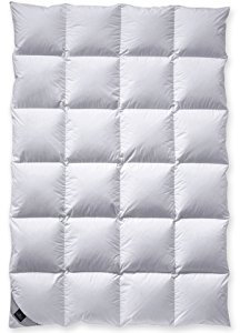 billerbeck Daunendecke | Catalina | 155 x 220 cm | 100 % Daunen | Optimale Wärme- und Feuchtigkeitsregulierung | Hausstaub-Allergiker geeignet
