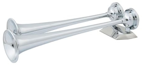 MARINCO DUAL Trumpet AIR Horn DIST Chrome