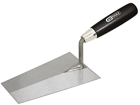 KS Tools 144.0124 Stuckateurkelle, kantig, 220mm, mit Holzgriff