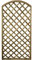 Gitterplatte aus Holz, kesseldruckimprägniert mit Bogen 90 x 180 H cm PAPILLON