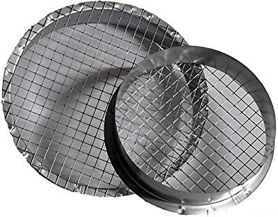 Bundkragen mit Vogelschutz Berührungsschutz Laubschutz Schutzgitter NW 150mm