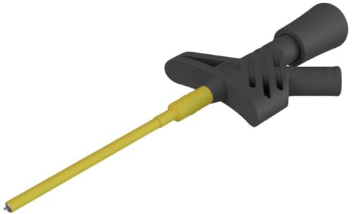 SKS Hirschmann KLEPS 1600 ROT Anschluss 2 mm CAT III 1000 V Schwarz
