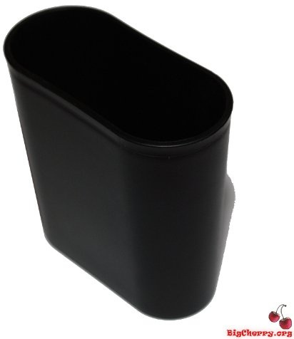 10x Big Cherry Dice Cup / Shaker , Large Oval Black