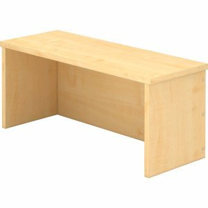 Thekenaufsatz für Schreibtisch 800x800mm Ahorn