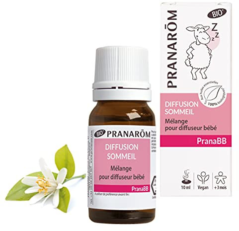 Pranarom PranaBB - Duftölmischung für Bio-Schlaf-Diffusor – 10 ml ätherisches Öl – besänftigend und beruhigend