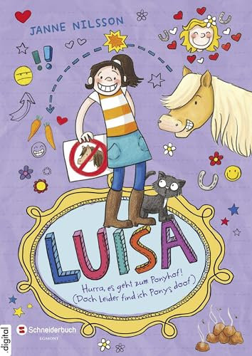 Luisa - Hurra, es geht zum Ponyhof! (Doch leider find ich Ponys doof): Lustiger Comicroman | Geschenk zur Einschulung | Für Fans von »Gregs Tagebuch« & ... (Luisa / Comic Roman: Comic Roman 4)