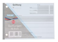 5x Stylex Quittungsblock Quittungen 50 Blatt DIN A6