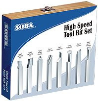 HSS-Drehlingsatz (8-teilig) mit 6-mm-Schaft