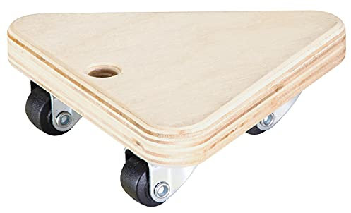 WAGNER Chariot de Transport MM 1158 I 14 x 14 x 14 x 4,5 cm - Charge 100 kg - pour Objets, équipements et des Meubles I Trou de préhension I Certifié FSC® - 20115801