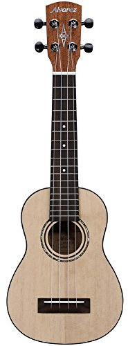 Alvarez RU26S Regent Series Ukulele, Natural/Satin