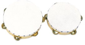 Rhythm Band Kids Musical Instrument Plastic Rim 6 Tambourine