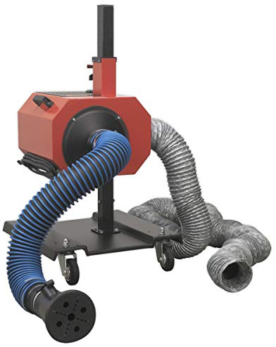 Sealey Exhaust Fume Extractor with 6m Ducting - EFS/93