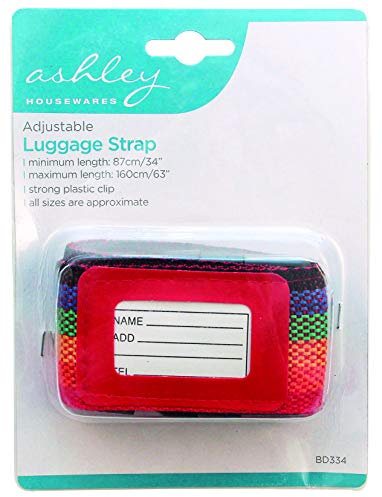 Ashley Housewares BB-BD334 Adjustable Luggage Strap