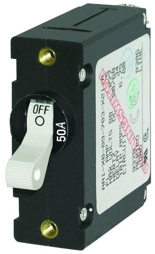 Blue Sea Systems A-Series Toggle Single Pole Circuit Breakers