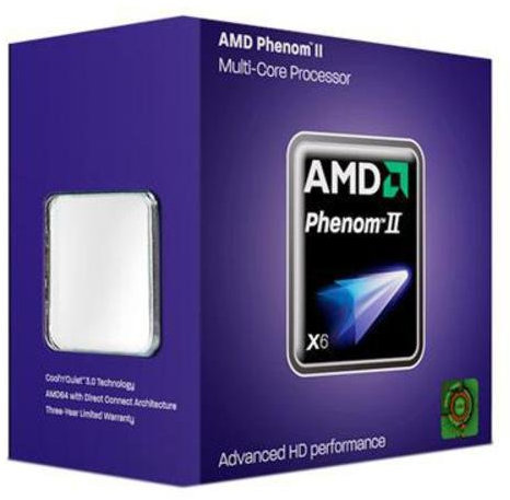 AMD Sockel AM3 Phenom II X6 1075T Box Prozessor (3000MHz, L2/L3-Cache)