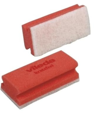 vileda Padschwamm kratzfrei rot weiß 150g