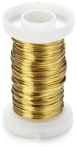 KnorrPrandell Gütermann 6468845 - Filo Arrotolato, 0,6mm, Colore: Ottone