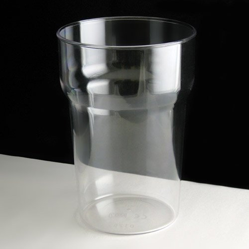 Lot de 10 verres à pinte en plastique polycarbonate incassable
