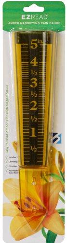 Headwind 100518375 Consumer Products 820-0600 EZREAD Amber Magnifying Rain Gauge