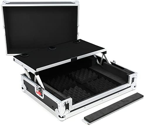 Gator Cases GTOUR DJ-Koffer G-TOUR Universal-Road-Case für kleine DJ-Controller mit verschiebbarer Laptop-Plattform (G-TOURDSPUNICNTLC)