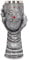 Nemesis Now Gauntlet B1179D5 Gobelet en résine avec insert en acier inoxydable Gris 23 cm
