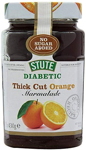 Stute Diabetic Thic Orange Marmalade 430g X 5 (Pack of 5)