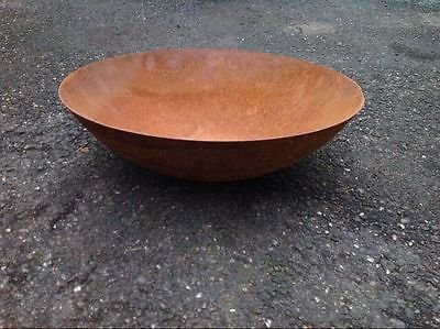 Zen Man Fire Bowl in Natural Grate (50 cm Diameter) 50 x 50 x 14 cm 1.8 mm