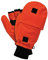 Wattierte Fäustlinge mit Thinsulate Gr. 10 Orange