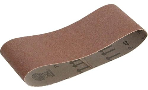 Faithfull AB75533F Cloth Sanding Belt 533 x 75mm 120g (3 Pieces)