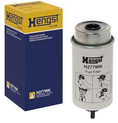 HENGST - Kraftstofffilter H277WK - Hochwertiger Kraftstoff-Anschraubfilter für KFZ - Entfernt Staub und Schmutz aus Otto- oder Dieselmotoren - Schützt das Einspritzsystem