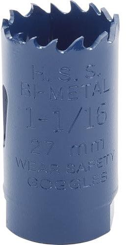 Draper Expert 27 mm HSS BI Lame de scie cloche en métal