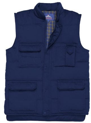 Portwest Shetland Bodywarmer, Size: L, Colour: Navy, S414NARL