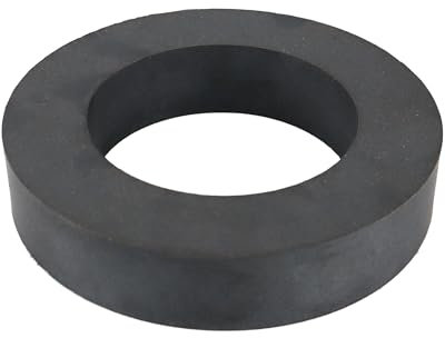 Ring Ferrit Magnete, runde Keramik Magnete mit Loch, OD100 x ID60 x 20mm, große Magnete Heavy Duty für DIY, Wissenschaft Projekte