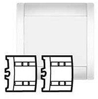 Legrand - Enjoliveur double a Gravé OPALIS SAGANE - 85607