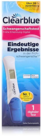 CLEARBLUE Test de Grossesse 5 Jours Avant Digital Noir