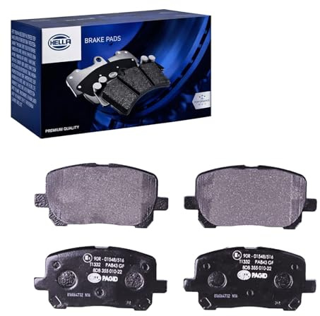 HELLA 8DB 355 010-221 Bremsbeläge - mit akustischer Verschleißwarnung