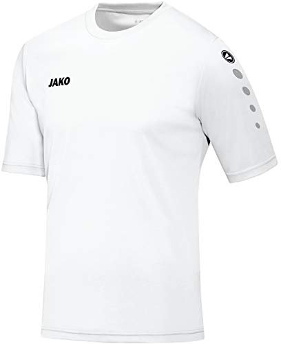 JAKO Unisex Team (Kurzarm) Fußballtrikots, Weiß, XXL EU