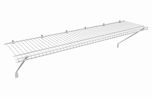 ClosetMaid 4' Prepack Shelf Kit, White, 61 cm x 30.5 cm x 2.5 cm