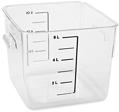 Rubbermaid 5.7L Space Saving Container - Clear