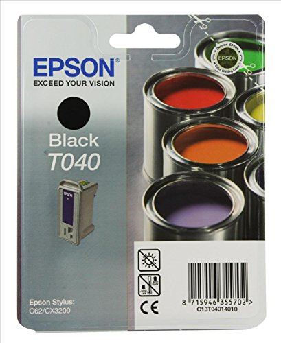 Epson T040140 Tintenpatrone schwarz für Stylus C 62, CX 3200
